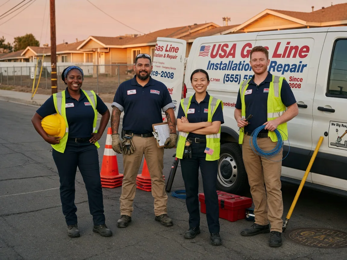 Gas Line Installation company in Van Wert, IA